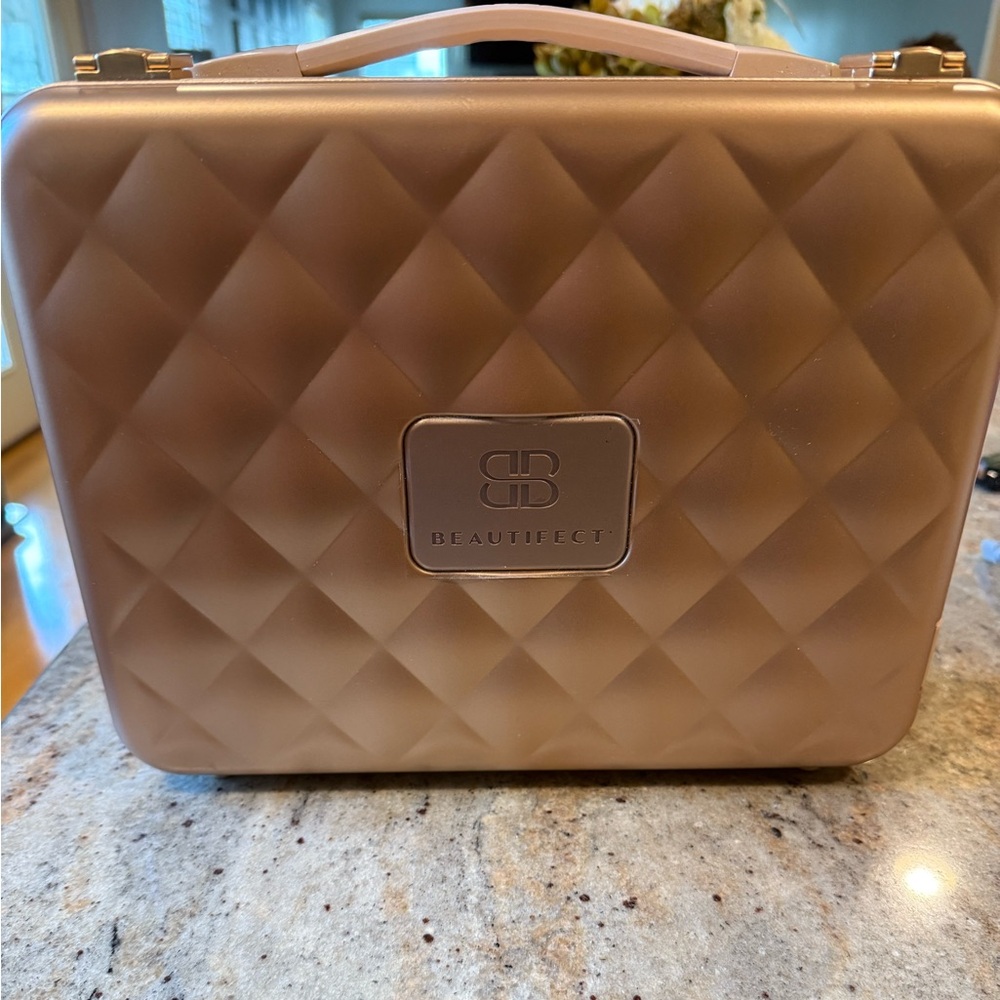 Beautifect Quilted Brown Organizer